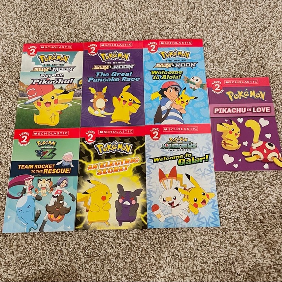 Level 2 / Pokemon Scholastic Books - Picture 1 of 3